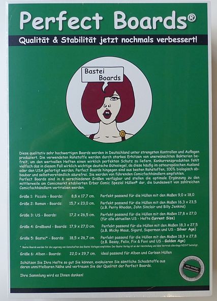 Bastei Backing-Boards (Perfect Boards) per 1000