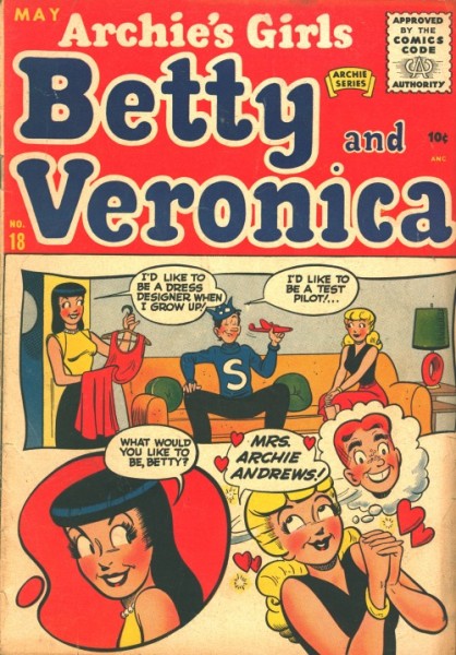 Archie`s Girls Betty and Veronica Nr.18 Graded 3.0