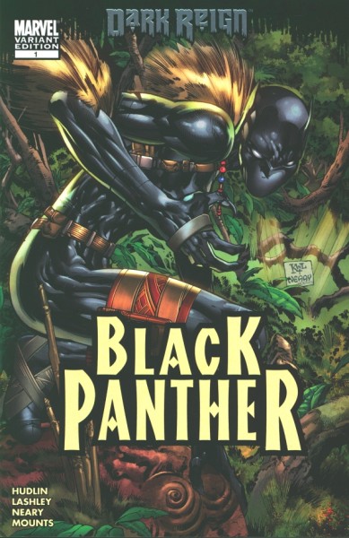 Black Panther (2009) Ken Lashley Variant Cover 1