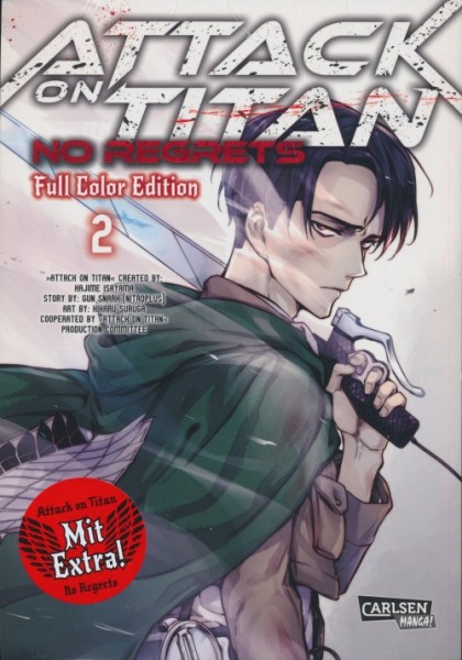Attack on Titan - No Regrets 2 - Full Colour Edition