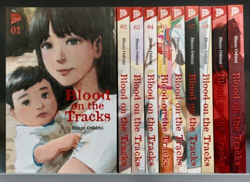 Blood on the Tracks (Mangacult, Tb.) Nr. 1-10 zus. (neu)