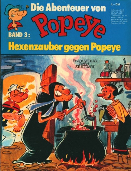 Abenteuer von Popeye (Ehapa, Br.) Nr. 1-15
