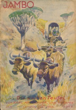 Jambo Jahrgang 1928 (Hörhold, VK) Nr. 1-12 Vorkrieg "Abenteuer, Unterhaltung und Wissen aus Kolonien