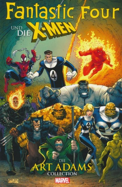 Fantastic Four und die X-Men (Panini, Br.) Die Art Adams Collection - SC