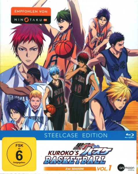 Kuroko's Basketball 3rd Season Vol. 1 Blu-ray im Schuber