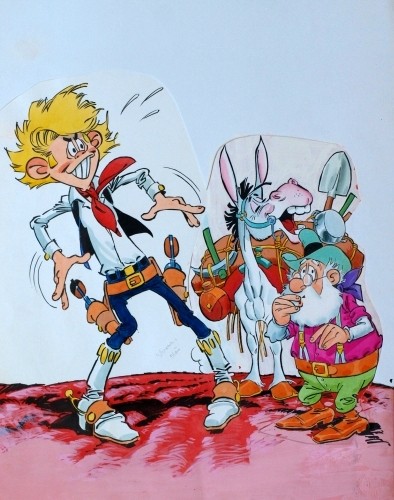 Originalzeichnung (0338) Tom Berry Sammelband 16 ÜF