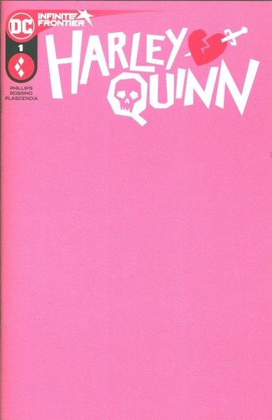 Harley Quinn (2021) Blank Variant Cover 1