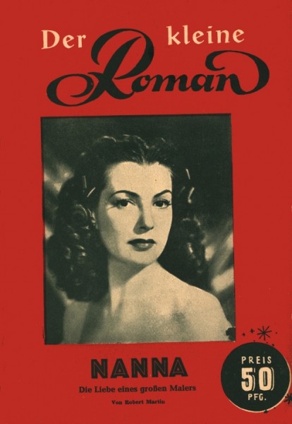 Kleine Roman (Mittelbayerische Zeitung) o.Nr. Nanna - Liebe eines großen Malers