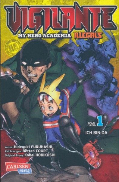Vigilante - My Hero Academia Illegals 01