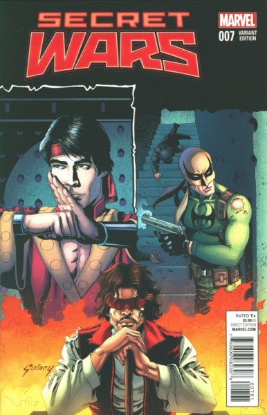 Secret Wars (2015) 1:25 Classic Variant Cover 7