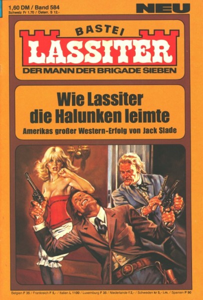 Lassiter (Bastei) 1.Auflage Nr. 501-1000