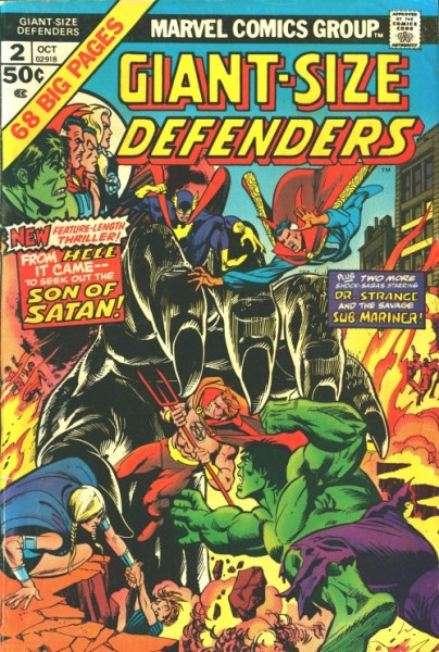 Giant-Size Defenders 1-5