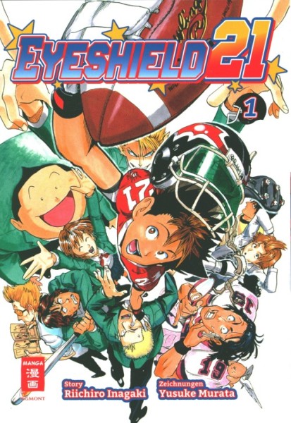 Eyeshield 21 (EMA, Tb.) Nr. 1-17 zus. (Z1-2)