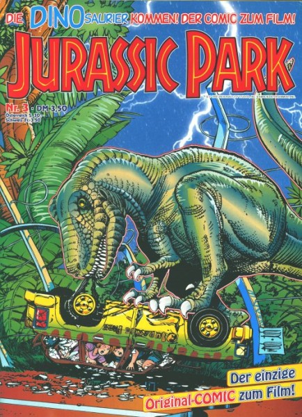 Jurassic Park (Condor-Interpart, GbÜ.) Nr. 1-10 kpl. (Z0-2)