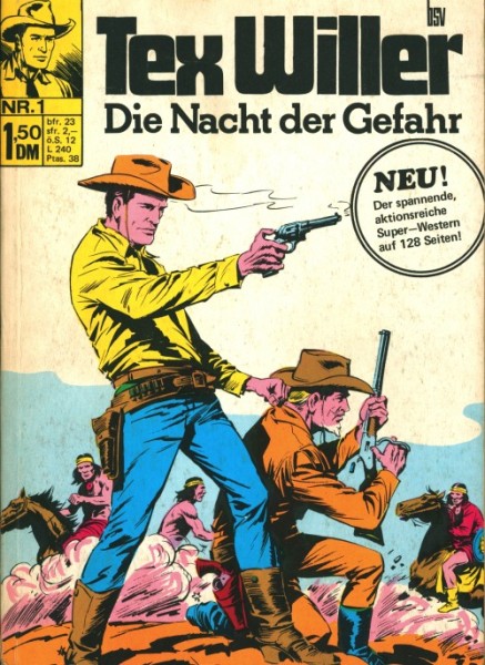 Tex Willer (BSV, Tb.) Nr. 1-8