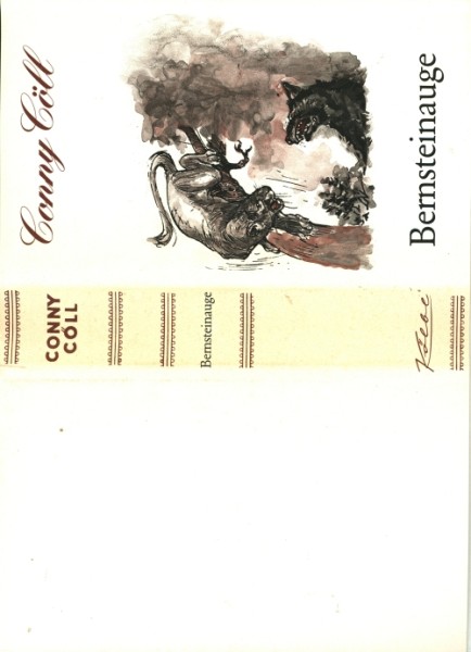 Conny Cöll Leihbuch ND SU Bernsteinauge (Kölbl) Nachdruck nur Schutzumschlag