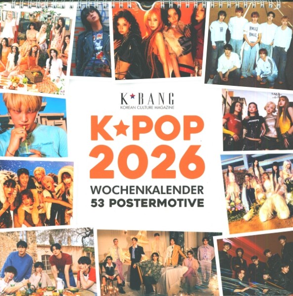 K-Bang K-Pop Wochenplaner 2026