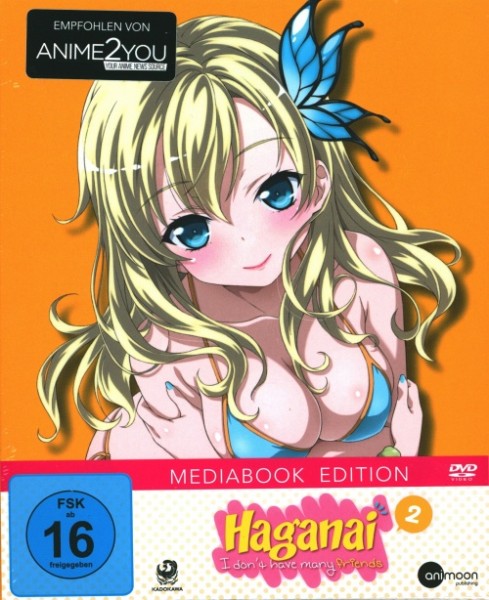 Haganai Vol. 2 Mediabook Edition DVD