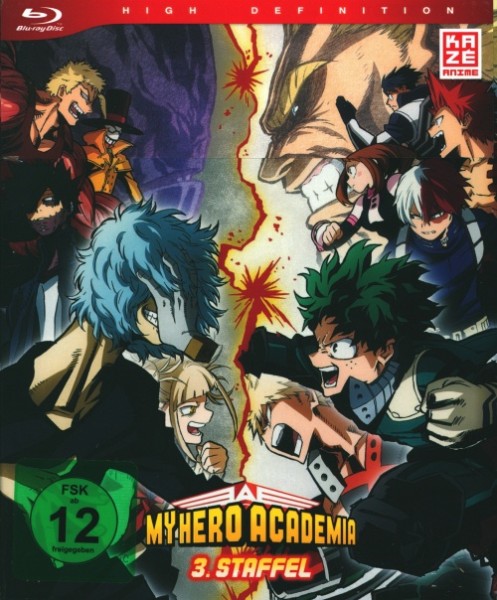 My Hero Academia Staffel 3 Vol.1 Blu-ray mit Sammelschuber