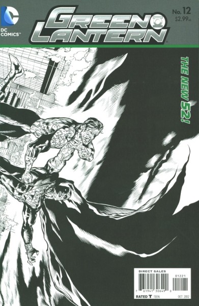 Green Lantern (2011) 1:25 Variant Cover 12