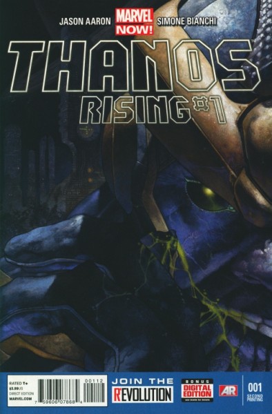 Thanos Rising (2013) 2nd Printing Variant Cover 1