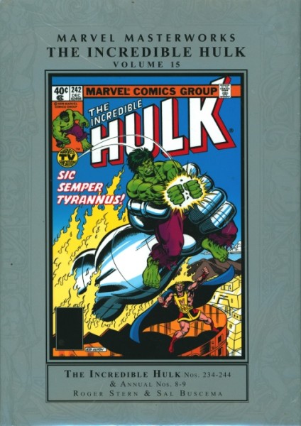 Marvel Masterworks (2003) Incredible Hulk HC Vol.15