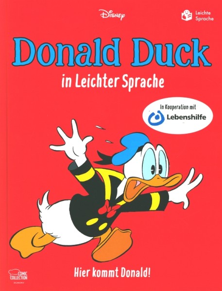 Donald Duck in Leichter Sprache - Hier kommt Donald!