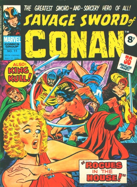 Savage Sword of Conan (Magazine, 1975, UK) 1-18