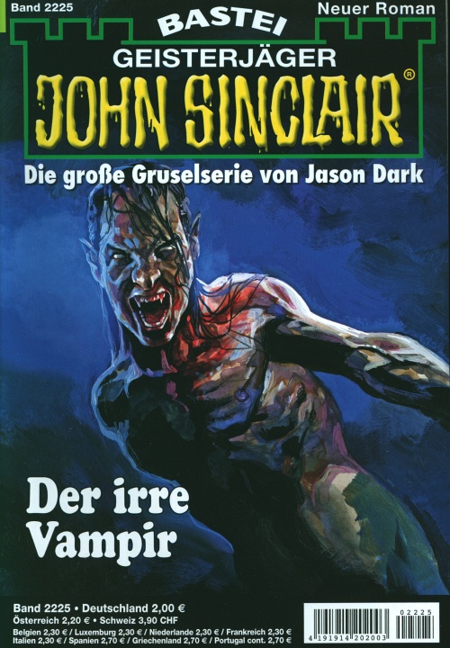 Mondschein-Zombie JOHN SINCLAIR ROMAN Nr NEU 2017 Jason Dark