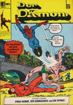 Hit Comics (BSV, Gb.) Dämon Nr. 1-4