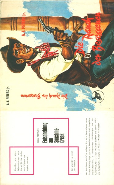 Peters, A.F. jun. Leihbuch SU Ranch der Besessenen (Karo) nur Schutzumschlag