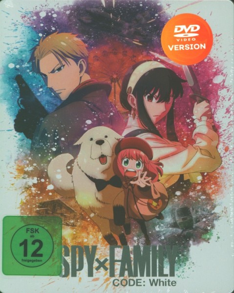 Spy x Family Code: White The Movie Steelbook-Edition DVD