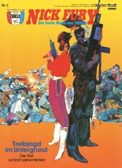 Nick Fury (Bastei, Br.) Nr. 1-3 + 4-6 kpl. (aus Bastei Comic Edition) (Z0-2)