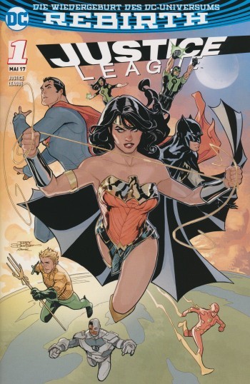 Justice League (Panini, Gb., 2017) Nr. 1 Variant B