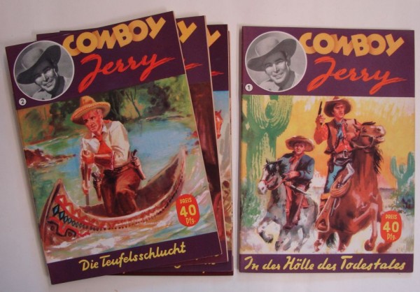 Cowboy Jerry (Glöß und Co) Nr. 1-20 kpl. (Z2)