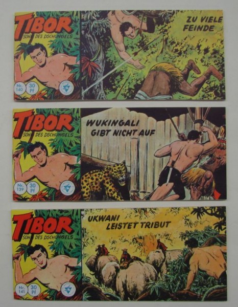 Tibor (Hethke, picc.) Nr. 1-187 kpl. (Z1)