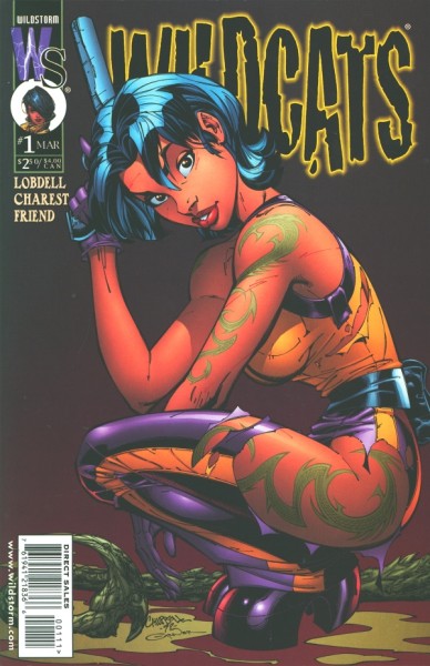 Wildcats (1999) J. Scott Campbell Variant Cover 1