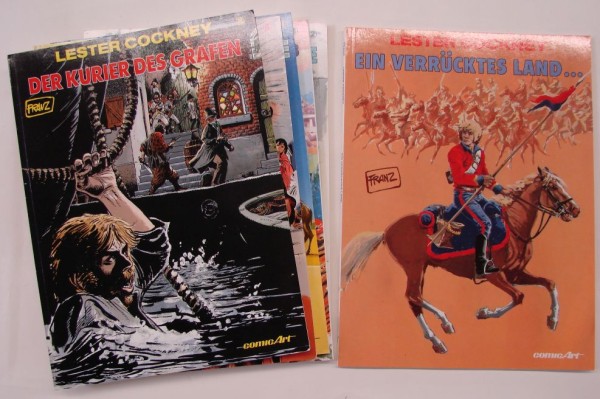 Lester Cockney (Carlsen/Finix, Br.) Nr. 1-9 kpl. (Z1)