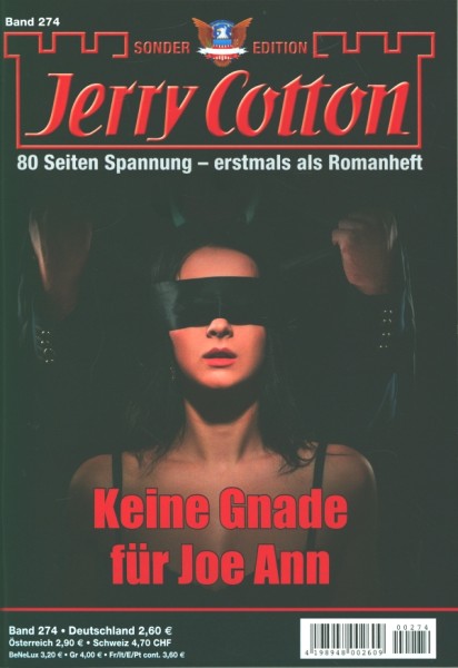 Jerry Cotton Sonder-Edition 274