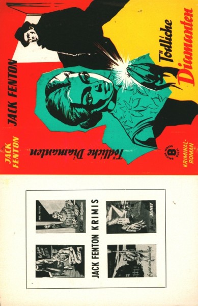 Jack Fenton Leihbuch SU Tödliche Diamanten (Balowa) nur Schutzumschlag