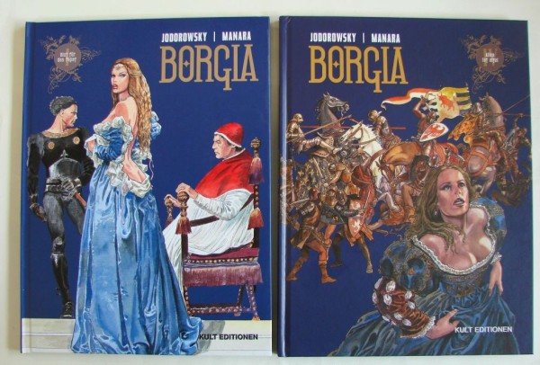 Borgia (Kult Editionen, BÜ.) Nr. 1-4 kpl. (Z1)