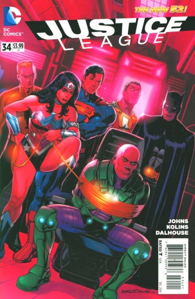 Justice League (2011) 1:25 Variant Cover 34