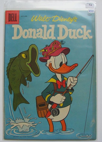 Donald Duck Nr.54 Graded 7.0