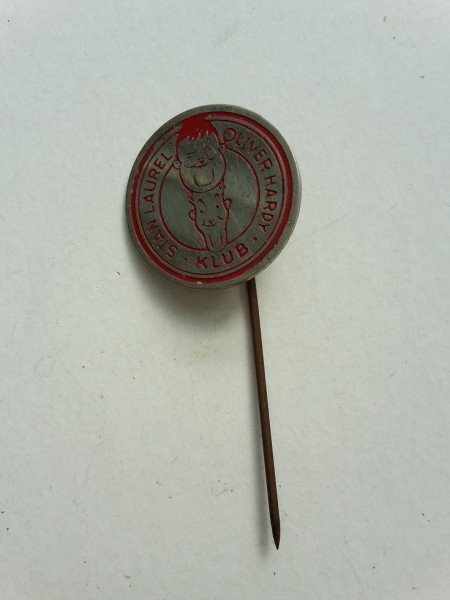 Stan Laurel Oliver Hardy Klub Anstecknadel