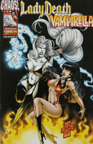 Lady Death/Vampirella (mg Publishing, Gb.) Variant (Comic Action 1999)