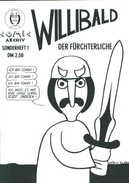 Comic Archiv Sonderheft (ohne Verlag, Kb.) Nr. 1-7