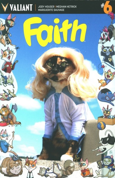 Faith (2016) Cat Cosplay Variant Cover 6