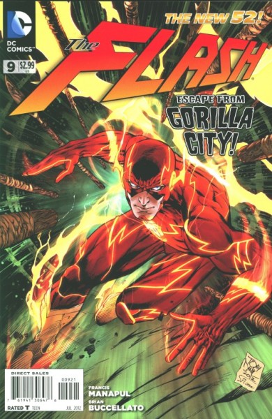 Flash (2011) Tony S. Daniel Variant Cover 9