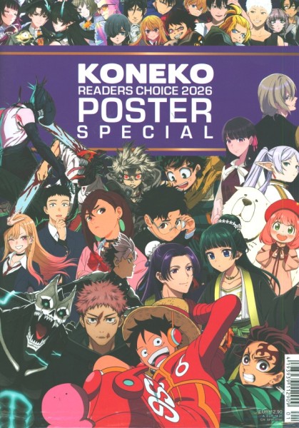 Koneko Readers Choice 2026 Poster Spezial lila