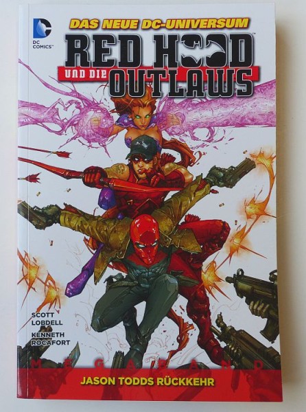 Red Hood und die Outlaws (Panini, Br.) Nr. 1-3 kpl. (Z1)